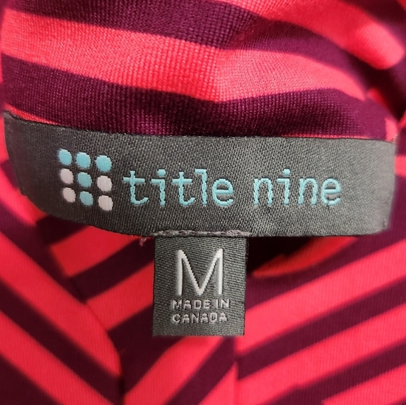 EUC TITLE NINE PINK PURPLE GEOMETRIC DREAM DRESS SZ M - Picture 4 of 5